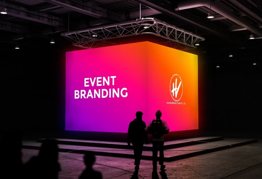 Event branding and promotional design services by HVAxis Production for concerts and live events